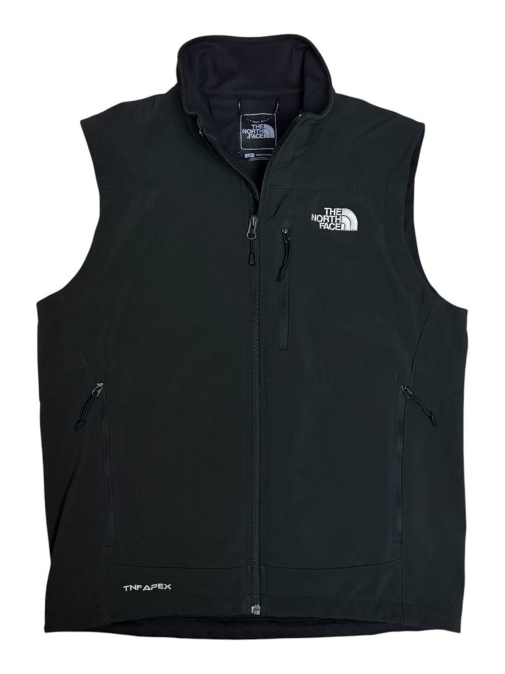 THE NORTH FACE TNF APEX Vest Shell Charcoal Black Outdoor Light Jacket Men Small